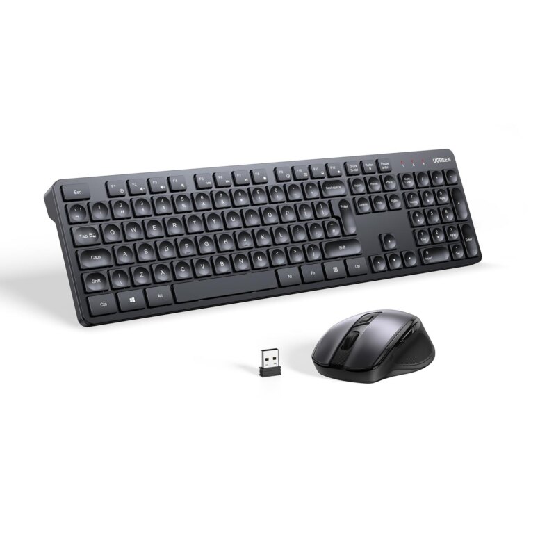 Mouse Seti Ugreen MK006 İngilizce Wireless Kablosuz Q Klavye ve Mouse Seti ...